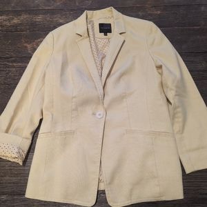 The Limited Yellow Blazer